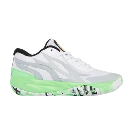 Кроссовки MB.02 Lo Jr Puma, белый 379412 01 | elektro green/white
