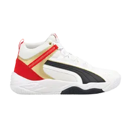 Кроссовки Rebound Future Evo Puma, белый 374899 08 | white/black/high risk red/team gold
