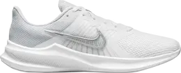 Кроссовки Nike Wmns Downshifter 11 'White Metallic Silver', белый cw3413 100 | white