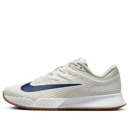 Кроссовки court air zoom vapor pro 3 'summit white binary blue' Nike, белый fz2158-100 | summit white/binary blue/light bone/phantom/gum medium brown/university red