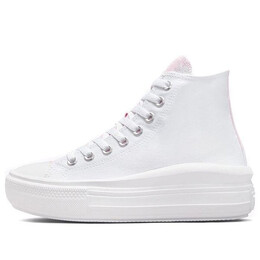 Кроссовки chuck taylor all star move high 'hybrid floral - white pink foam' Converse, розовый 571577c | pink/blue
