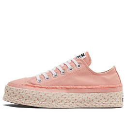 Кроссовки chuck taylor all star low 'color espadrille - pink quartz' Converse, розовый 570771c | pink