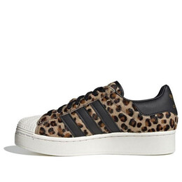 Кроссовки atmos x superstar bold low 'cheetah' Adidas, бежевый fz5264 | tan