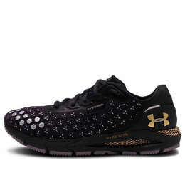 Кроссовки hovr sonic 3 storm 'blackout purple grey' Under Armour, черный 3023394-501 | black/purple