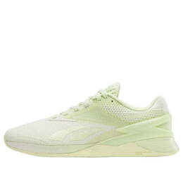 Кроссовки nano x3 'citrus glow' Reebok, зеленый 100033776 | green
