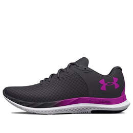 Кроссовки charged breeze 'jet grey strobe' Under Armour, черный 3025130-109 | black/purple