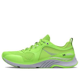 Кроссовки hovr omnia 'quirky lime' Under Armour, зеленый 3025054-301 | neon green/grey