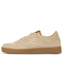 Кроссовки club c clean 'tan gum' Reebok, серый gw2159 | tan gum