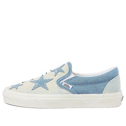 Кроссовки classic slip-on 'starry night denim' Vans, синий vn0009q7dnm | blue/white