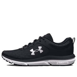 Кроссовки charged assert 10 'black white' Under Armour, черный 3026179-001 | black/white