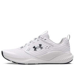 Кроссовки charged commit 4 'white distant grey' Under Armour, белый 3026728-100 | white/distant grey/black