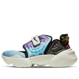 Кроссовки aqua rift 'multi print' Nike, мультиколор cw2624-101 | sail/black//violet star