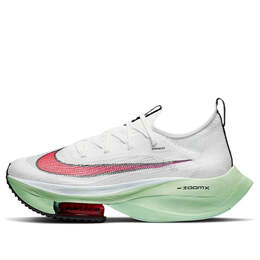 Кроссовки air zoom alphafly next% 'watermelon' Nike, белый cz1514-100 | white/green