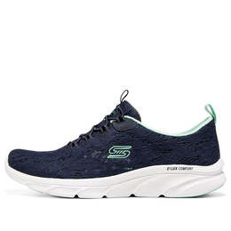 Кроссовки dlux comfort shoes 'navy' Skechers, синий 104346-nvaq | navy blue/light green