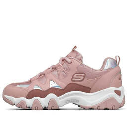 Кроссовки d lites 2.0 low-top running shoes pink Skechers, розовый 66666312-mve | pink