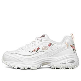 Кроссовки d'lites 1.0 'white floral' Skechers, белый 66666325-wht | white/pink