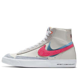 Кроссовки blazer mid '77 'cream red blue' Nike, бежевый dc0707-164 | cream/red/blue