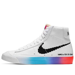 Кроссовки blazer mid '77 vintage 'have a good game' Nike, белый dc3281-101 | white/bright crimson/black