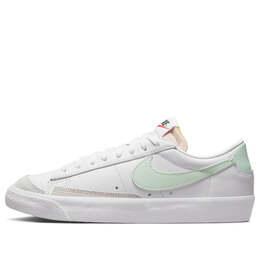 Кроссовки blazer low '77 'white barely green' Nike, белый dc4769-111 | white/green