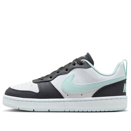 Кроссовки court borough low recraft 'white black mint' Nike, белый hq3258-060 | white/black/mint