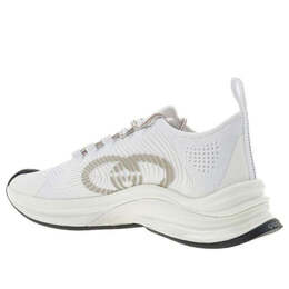 Кроссовки run sneaker 'white' Gucci, белый 680902-usm10-8475 | white
