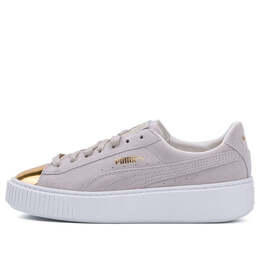 Кроссовки suede platform 'white gold' Puma, белый 362222-01 | white/gold