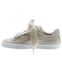 Кроссовки basket heart patent 'silver grey' Puma, серый 363073-22 | silvergray