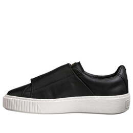 Кроссовки basket platform big strap 'black' Puma, черный 364123-01 | black