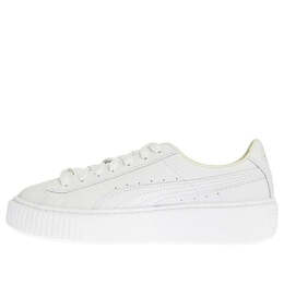 Кроссовки basket platform core 'white gold' Puma, белый 364040-04 | white