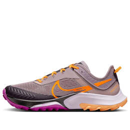Кроссовки air zoom terra kiger 8 'purple smoke total orange' Nike, серый dh0654-501 | gray/purple/orange