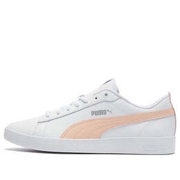 Кроссовки smash v2 l 'peach paefait' Puma, белый 365208-14 | white/pink