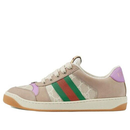 Кроссовки screener gg sneaker 'beige lilac' Gucci, бежевый 705051-uulg0-9683 | beige/lilac/white/green/red