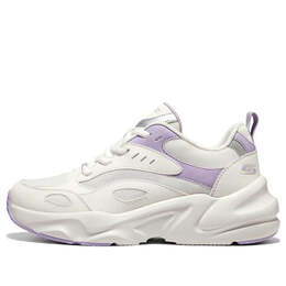 Кроссовки bobs bamina 2 'white purple' Skechers, белый 117363-wpur | white/purple