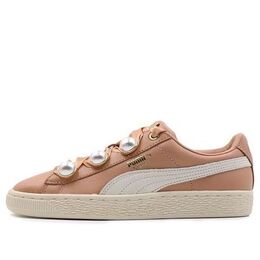 Кроссовки basket bling 'pink' Puma, розовый 366732-02 | pink/white/gold
