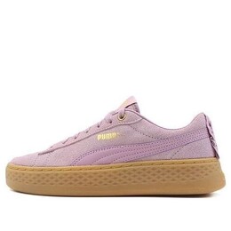 Кроссовки smash platform frill sneaker low damen lila braun Puma, розовый 366928-05 | purplepink