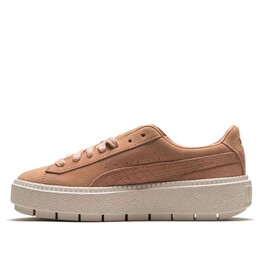 Кроссовки suede platfrom animal orange/pink Puma, розовый 367814-03 | pink