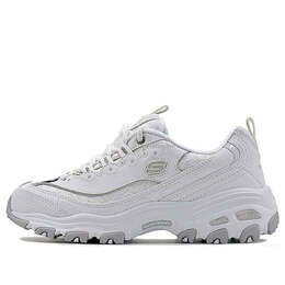 Кроссовки d'lite-looking glass 'white grey' Skechers, белый 11959-wht | white/grey