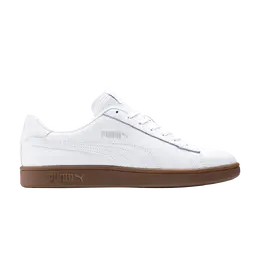 Кроссовки Smash v2 Puma, белый 365215 13 | white/grey violet/gum