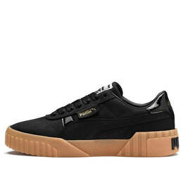 Кроссовки cali nubuck 'black' Puma, черный 369161-03 | black
