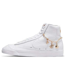 Кроссовки blazer mid '77 lx 'lucky charms - white' Nike, белый dm0850-100 | white/white-metallic gold