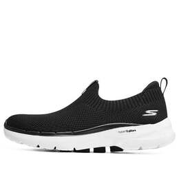 Кроссовки go walk 6 'black white' Skechers, черный 124557-bkw | black/white