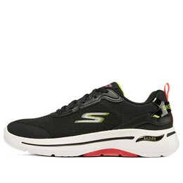Кроссовки go walk arch fit 'ocean hori - black multicolor' Skechers, черный 124859-bkmt | black/red/white/lime