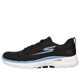 Кроссовки go walk 6 'black blue white' Skechers, черный 124560-bkbl | black/blue/white