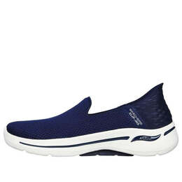 Кроссовки gowalk arch fit 'summer - navy white' Skechers, синий 124879-nvw | navy/white