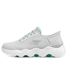 Кроссовки go walk massage fit 'grey aqua' Skechers, серый 124916-gyaq | grey/aqua