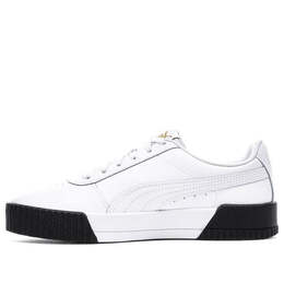 Кроссовки carina leather 'white black' Puma, белый 370325-15 | white