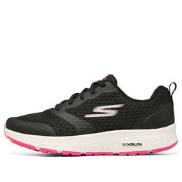 Кроссовки go run consistent 'black white pink' Skechers, черный 128277-bkpk | black/white/pink