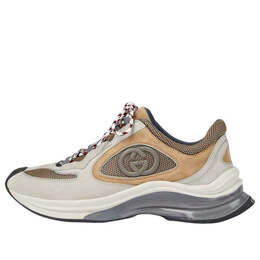 Кроссовки run suede sneakers 'beige tan' Gucci, коричневый 746939-aab62-1441 | brown