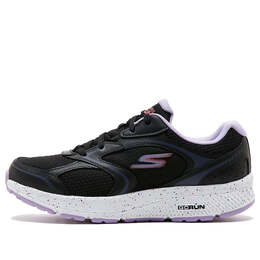 Кроссовки go run consistent vivid horizon 'black purple' Skechers, черный 128285-bklv | black/purple
