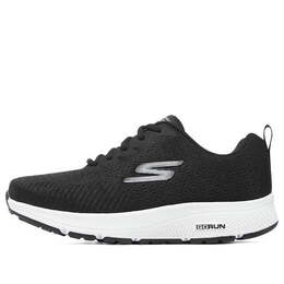 Кроссовки go run consistent 'black' Skechers, черный 128286-bkw | black/white